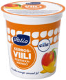 Valio layered peach-mango fermented milk 1% 200g lactose free