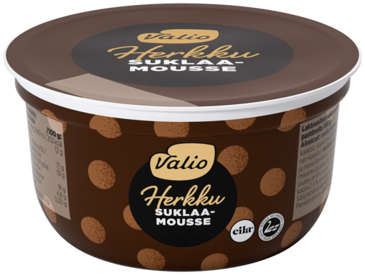Valio Herkku chocolate mousse 100g lactose free