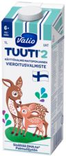 Valio Tuuti 2 milk based follow-on formula 1l UHT