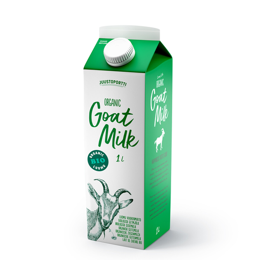Juustoportti organic goat's milk 1l UHT