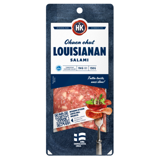 HK ohuen ohut Louisianan salami 150g