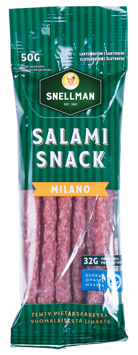 Snellman Salamisnack Milano 50g