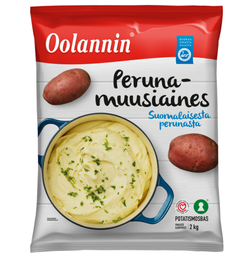 Oolannin 4x2kg mashed potato base