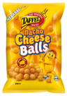 Taffel Nacho Cheese Balls kryddade ostsnacks 235g