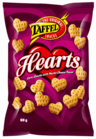 Taffel Hearts flavoured corn snacks 60g