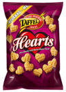 Taffel Hearts flavoured corn snacks 235g