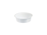 Huhtamaki sample plate 110x75ml white plastic