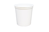 Huhtamaki round plastic container 60x210ml white
