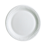 Metro 100x15cm paperboard plate white
