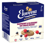 Elovena raspberry-blueberry oat snack biscuit 9x18g gluten free