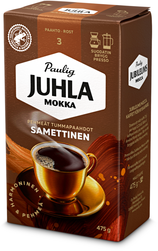 Paulig Juhla Mokka Samettinen filter ground coffee 475g