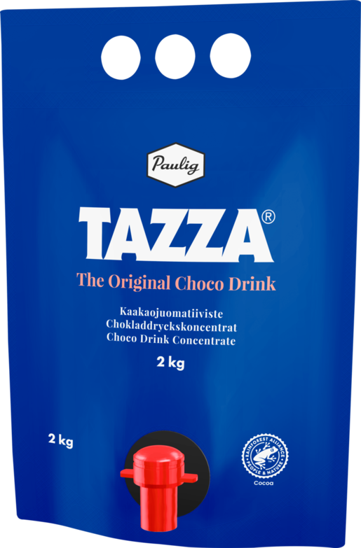 Tazza Hot Chocolate Concentrate 2kg UTZ kaakaojuomatiiviste
