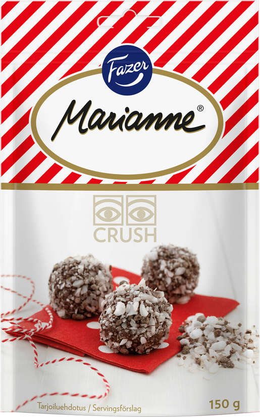 Fazer Marianne Crush crushed peppermint candies with chocolate 150g