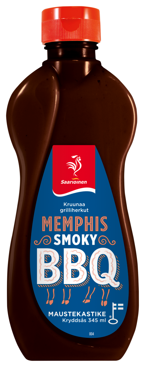 Saarioinen Memphis smoky BBQ kryddsås 345ml
