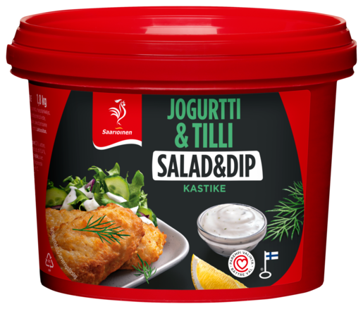Saarioinen jogurtti-tilli salaatti- ja dippikastike 1,8kg