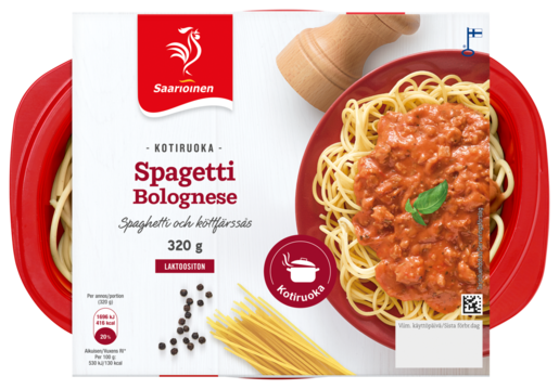 Saarioinen spaghetti bolognaise 320g