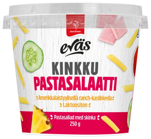 Saarioinen Eväs Kinkku-pastasalaatti 250g