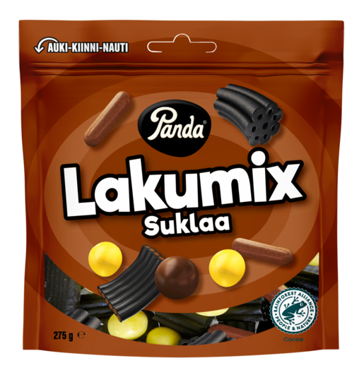 Panda LakuMix chocolate liquorice mix 275g