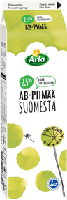 Arla AB 2,5% surmjölk 1l låg laktos Suomi