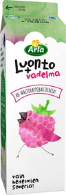 Arla Luonto+ AB raspberry yoghurt 1kg lactose free