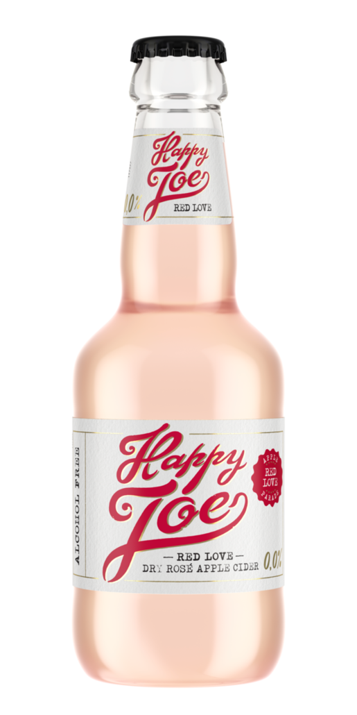 Happy Joe Red Love alkoholfri cider 0% 0,275 l