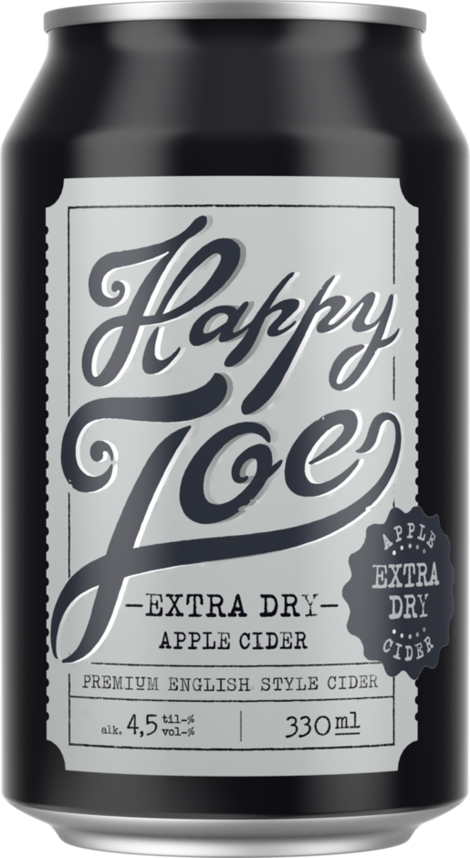 Happy Joe Extra Dry Apple siideri 4,5% 0,33l