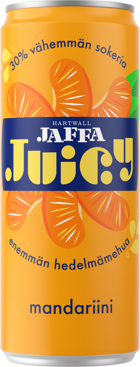 Hartwall Jaffa Juicy Mandarin soft drink 0,33l
