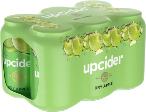 6 x Upcider Dry Apple cider 4,7% 0,33 l