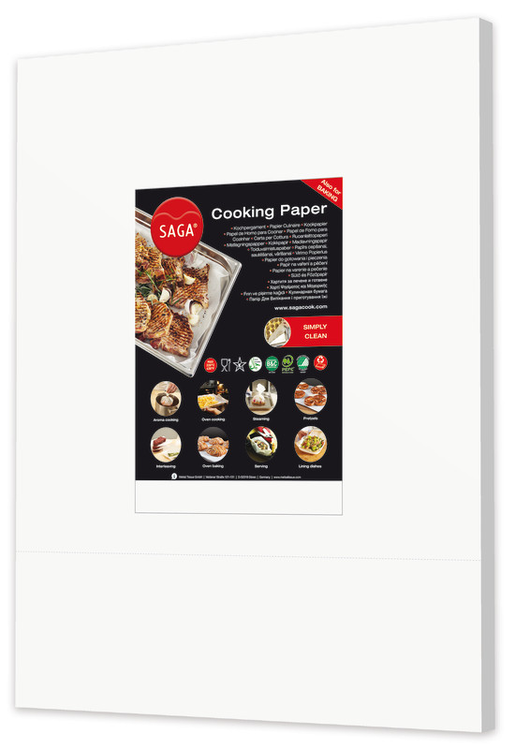 Saga cooking paper sheets 32,5cm×53cm 500pcs