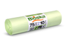 Bioska natural inliner för bioavfallsbehållare 650x900mm 75l 10st