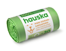 Hauska small green dog poop bag 200x300mm 30pcs biodegradable