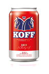 Koff Gluteinfree Lager beer 2,5% 0,33 L can