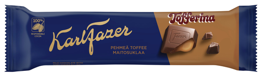Karl Fazer Tofferina chocolate bar 40g