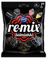 Fazer Remix salmiakki salty liquorice candy bag 230g