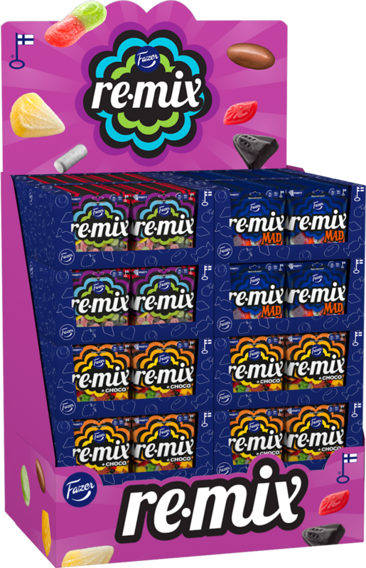 MixHP Fazer Remix assorted sweets 240x325-350g 3 variants