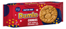 Fazer Dumle Cookies kolasmakande havrekex med toffee-och chokladbitar 140g glutenfri