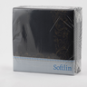 Softlin lily black napkin 1-ply 39cm 50pcs