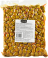 Filos 3kg Mykonos marinated green pitted olives in pouch