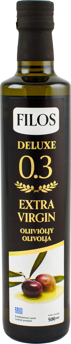 Filos deluxe 0.3 extra virgin olive oil 500ml