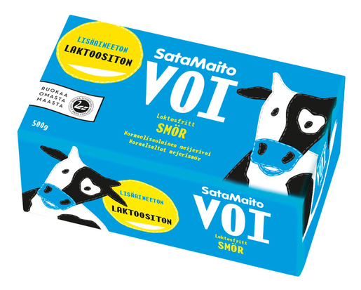 Satamaito normal salted dairy butter 500g lactose free