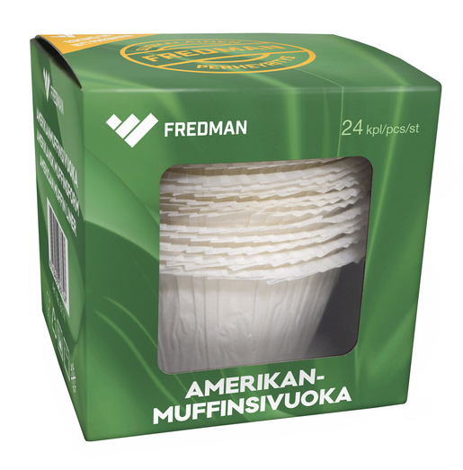 Fredman Amerikanska muffinsform 24st