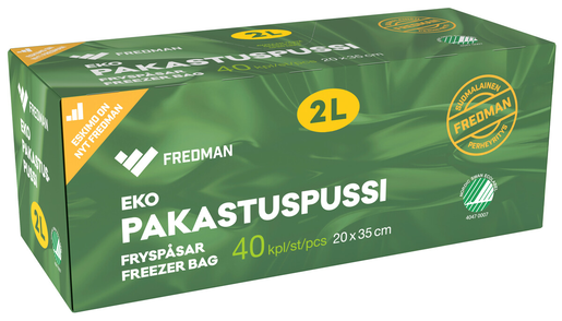 Fredman Eko 2l freezer bag 40pcs