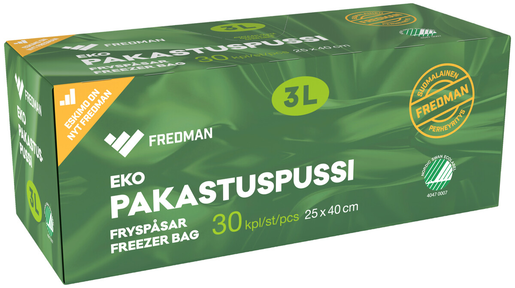 Fredman Eko 3l freezer bag 30pcs