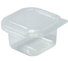 Fredman plastic container with lid 750ml 50pcs