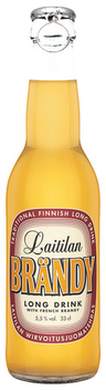 Laitilan Brändy 5,5% 0,33L long drink with French Brandy