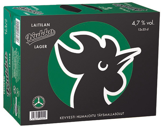 12 x Laitilan Kukko Lager 4,7% 0,33L beer