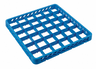 Inox extender 36 compartments, blue, 49x49x4,5cm