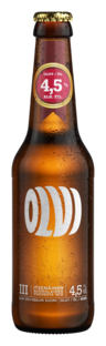OLVI III 4,5 % 0,33 l bottle