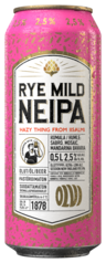 OLVI Rye Mild Neipa IPA beer 2,5% 0,5l can