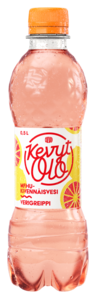 KevytOlo Pink grapefruit juice mineral water 0,5l bottle